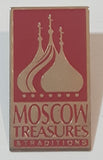 Moscow Treasures and Traditions Red Metal Pin - Exhibit Sponsored by Boeing