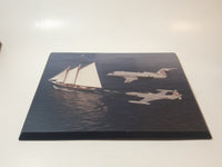 RCAF 434 Bluenose Squadron 8 1/8" x 10 1/4" Wood Wall Plaque