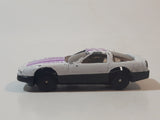 Unknown Brand 888-7 "Super Turbo" White Die Cast Toy Car Vehicle
