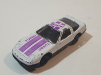 Unknown Brand 888-7 "Super Turbo" White Die Cast Toy Car Vehicle