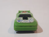 2004 M.M.T.L. Fast Lane Sports Car #17 Green Plastic Body Die Cast Toy Car Vehicle