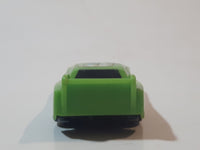 2004 M.M.T.L. Fast Lane Sports Car #17 Green Plastic Body Die Cast Toy Car Vehicle