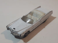 Vintage 1981 Warner Bro. ERTL Dukes of Hazzard Boss Hogg Cadillac Convertible White Die Cast Toy Car Vehicle TV Show Collectible