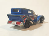 Vintage 1981 Kenner Fast 111's Street Boss Blue Die Cast Toy Car Vehicle Made in Hong Kong