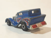 Vintage 1981 Kenner Fast 111's Street Boss Blue Die Cast Toy Car Vehicle Made in Hong Kong