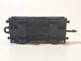 Vintage 1978 Lesney Matchbox Train Flat Car Black Die Cast Toy Car Railway Railroad Vehicle