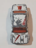 1982 Matchbox Fiat Abarth White 1:53 Scale Die Cast Toy Car Vehicle Made in England