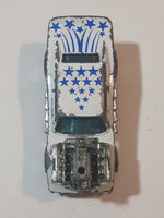 Vintage 1972 Lesney Products Matchbox Superfast No. 26 Cosmic Blues White Die Cast Toy Car Vehicle