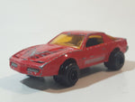 Majorette No. 248 Pontiac Firebird Trans Am Red 1/62 Scale Die Cast Toy Car Vehicle with Opening Hood