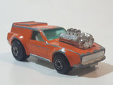 Vintage 1976 Lesney Matchbox Superfast No. 34 Vantastic Orange Die Cast Toy Car Vehicle