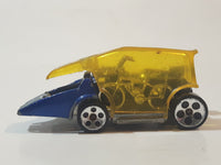 2007 Hot Wheels Wild Things Motor Psycho Popcycle Metalflake Dark Blue Die Cast Toy Car Vehicle