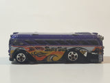 2006 Hot Wheels Urban Surfin' School Bus Purple Die Cast Toy Car Vehicle