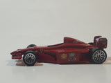 Rare 2001 Hot Wheels Grand Prix F1 GP-2009 Shell Tic Tac Red Die Cast Toy Race Car Vehicle