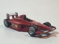 Rare 2001 Hot Wheels Grand Prix F1 GP-2009 Shell Tic Tac Red Die Cast Toy Race Car Vehicle