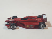 Rare 2001 Hot Wheels Grand Prix F1 GP-2009 Shell Tic Tac Red Die Cast Toy Race Car Vehicle