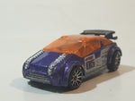 2006 Hot Wheels Drag Race Duel Super Gnat 05 Metallic Purple with Orange Tint Die Cast Toy Car Vehicle