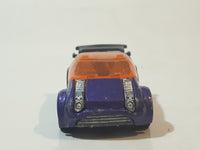 2006 Hot Wheels Drag Race Duel Super Gnat 05 Metallic Purple with Orange Tint Die Cast Toy Car Vehicle