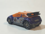 2006 Hot Wheels Drag Race Duel Super Gnat 05 Metallic Purple with Orange Tint Die Cast Toy Car Vehicle