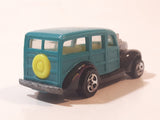 1993 Hot Wheels '40's Woodie Teal and Black Wood Panel Die Cast Toy Car Vehicle