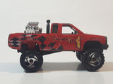 1997 Hot Wheels Racing World Nissan Hardbody Truck Red Die Cast Toy Car Vehicle