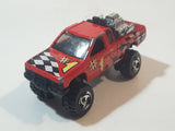 1997 Hot Wheels Racing World Nissan Hardbody Truck Red Die Cast Toy Car Vehicle