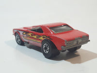 1983 Hot Wheels '67 Camaro Red Die Cast Toy Car Vehicle with Opening Hood