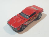 1983 Hot Wheels '67 Camaro Red Die Cast Toy Car Vehicle with Opening Hood