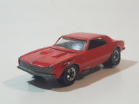 1983 Hot Wheels '67 Camaro Red Die Cast Toy Car Vehicle with Opening Hood