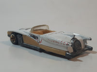 1997 Hot Wheels Dealer's Choice Street Beast White and Gold Die Cast Toy Car Vehicle