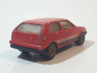 1991 Hot Wheels VW Golf GTI Red Die Cast Toy Car Vehicle