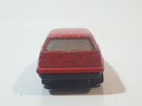 1991 Hot Wheels VW Golf GTI Red Die Cast Toy Car Vehicle