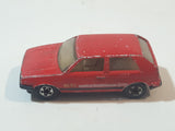 1991 Hot Wheels VW Golf GTI Red Die Cast Toy Car Vehicle