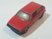 1991 Hot Wheels VW Golf GTI Red Die Cast Toy Car Vehicle