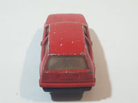 1991 Hot Wheels VW Golf GTI Red Die Cast Toy Car Vehicle