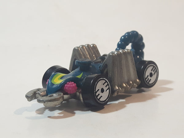 1987 Hot Wheels Speed Demons Eevil Weevil Blue Die Cast Toy Car Vehicle