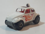 1987 Hot Wheels Baja Bug Volkswagen VW Beetle White Die Cast Toy Car Vehicle