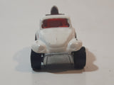 1987 Hot Wheels Baja Bug Volkswagen VW Beetle White Die Cast Toy Car Vehicle