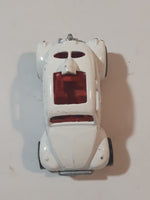 1987 Hot Wheels Baja Bug Volkswagen VW Beetle White Die Cast Toy Car Vehicle