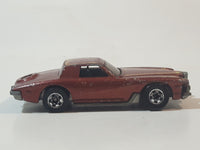 1983 Hot Wheels Stutz Blackhawk Metalflake Brown Die Cast Toy Car Vehicle