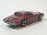 1983 Hot Wheels Stutz Blackhawk Metalflake Brown Die Cast Toy Car Vehicle