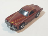 1983 Hot Wheels Stutz Blackhawk Metalflake Brown Die Cast Toy Car Vehicle