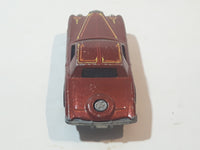 1983 Hot Wheels Stutz Blackhawk Metalflake Brown Die Cast Toy Car Vehicle