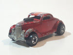 1983 Hot Wheels Neet Streeter Metallic Dark Red Die Cast Toy Car Vehicle