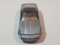 1983 Hot Wheels Hot Ones '80's Corvette Metalflake Silver Die Cast Toy Car Vehicle with Opening Hood Made in Hong Kong