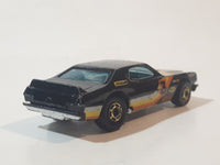 Vintage 1979 Hot Wheels Torino Stocker Black Die Cast Toy Car Vehicle