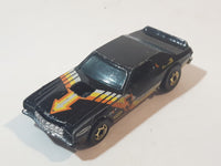 Vintage 1979 Hot Wheels Torino Stocker Black Die Cast Toy Car Vehicle