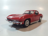1988 Revell 1963 Corvette Stingray Red 1:24 Scale Die Cast Toy Car Vehicle with Opening Doors and Hood
