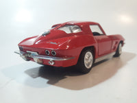 1988 Revell 1963 Corvette Stingray Red 1:24 Scale Die Cast Toy Car Vehicle with Opening Doors and Hood
