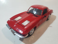 1988 Revell 1963 Corvette Stingray Red 1:24 Scale Die Cast Toy Car Vehicle with Opening Doors and Hood