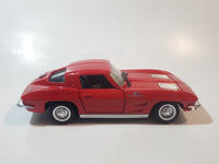 1988 Revell 1963 Corvette Stingray Red 1:24 Scale Die Cast Toy Car Vehicle with Opening Doors and Hood